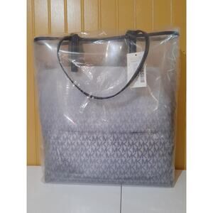 Michael Kors The Michael Bag Large North/South Tote Chambray/Navy Bag